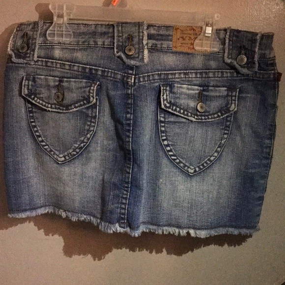 Mini skirt (Jean) - Picture 3 of 3